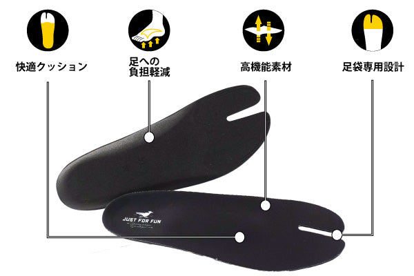 【JUST FOR FUN】NINJA シューズ用インソール