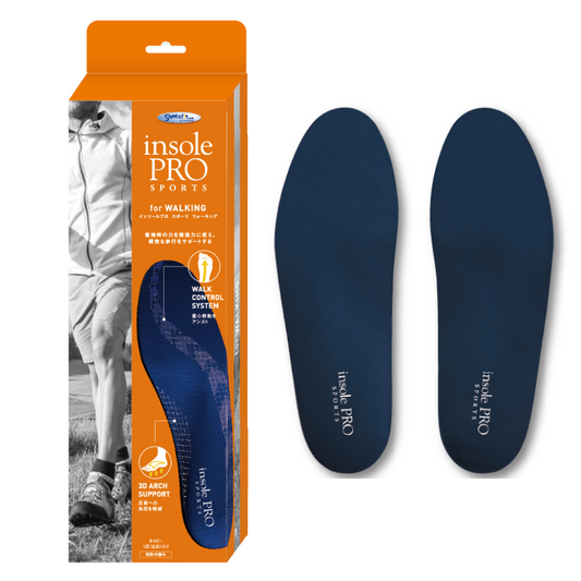 インソール プロ スポーツ ウォーキング 専用 膝痛 O脚 オー脚 散歩 歩く 徒歩 村井 としまテレビ パルテノンモード