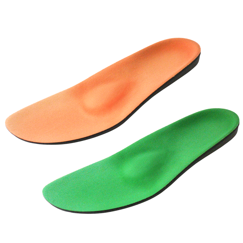 フットローブ 専用インソール コットン 外反母趾対策 女性用 グリーン ライトオレンジ footrobe
